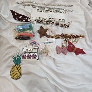 Colorful Keychain and Bag Set